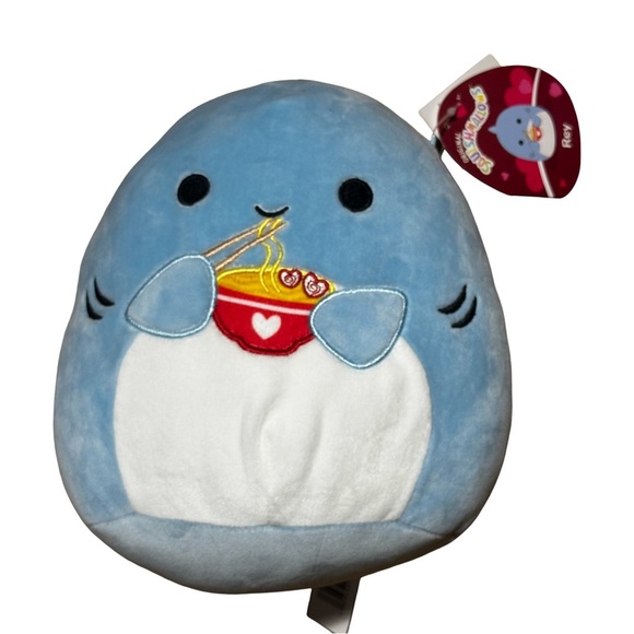 8” Rey the Shark Ramen Squishmallow – Canadian Valentine’s Exclusive - Picture 1 of 4